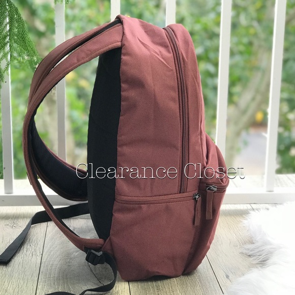 NIKE HERITAGE BACKPACK-LABEL Dark Red - Picture 4 of 7